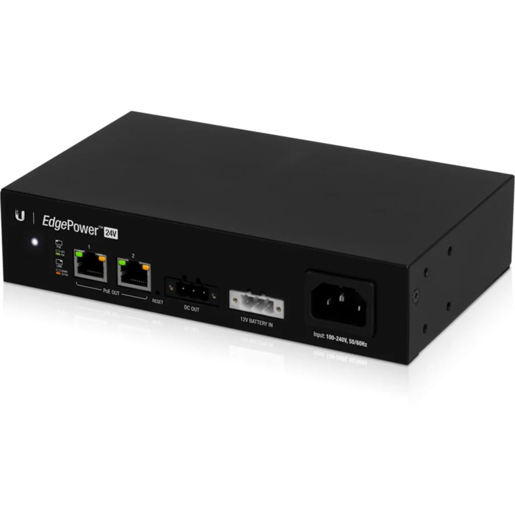 Imagen 4 de UISP EP-54V-72W UBIQUITI 2-PoE54V 72W Fuente Carga Bateria Control UISP-IP 100-240VAC