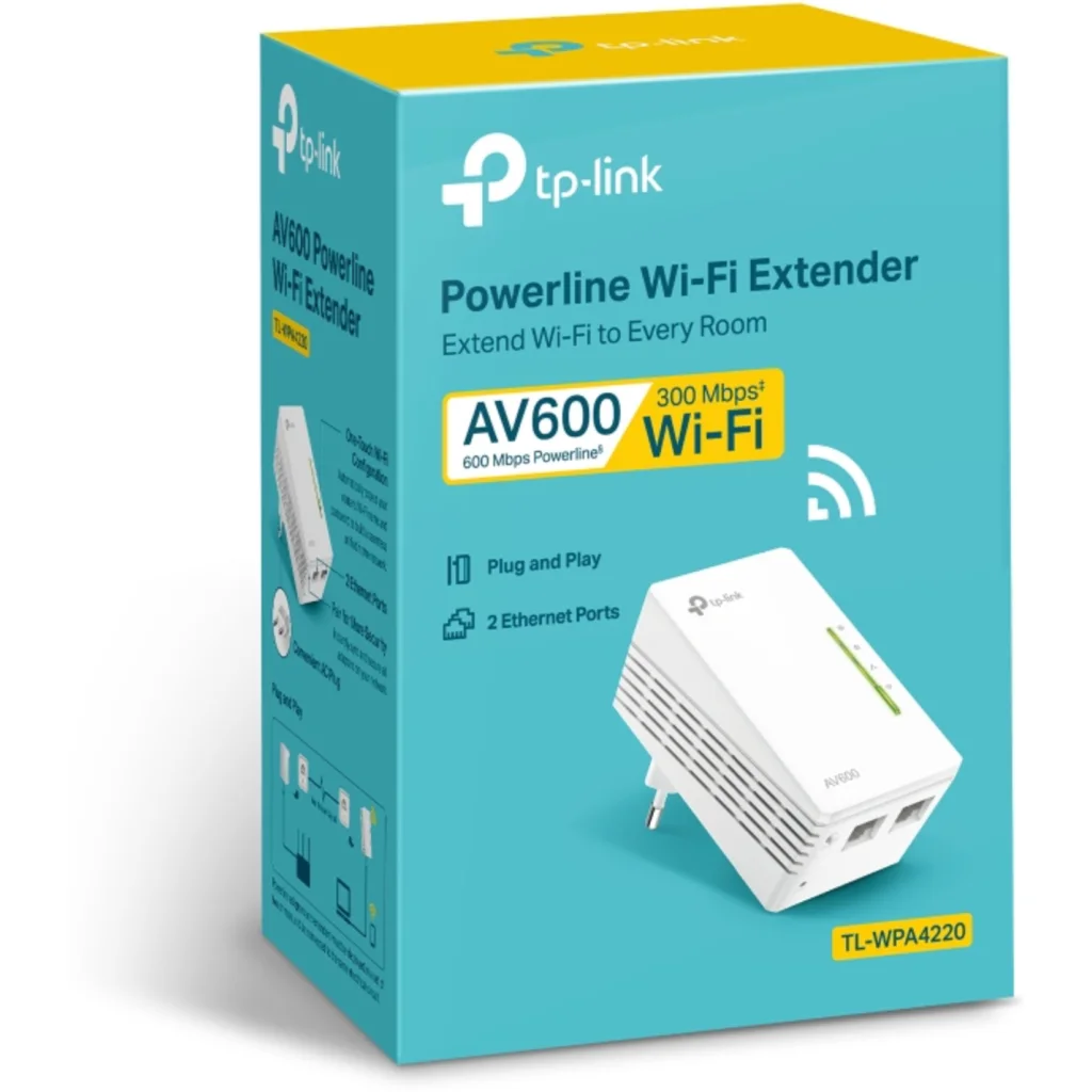 Imagen 5 de Extensor Powerline WiFi AV500 a 300 Mbps TL-WPA4220