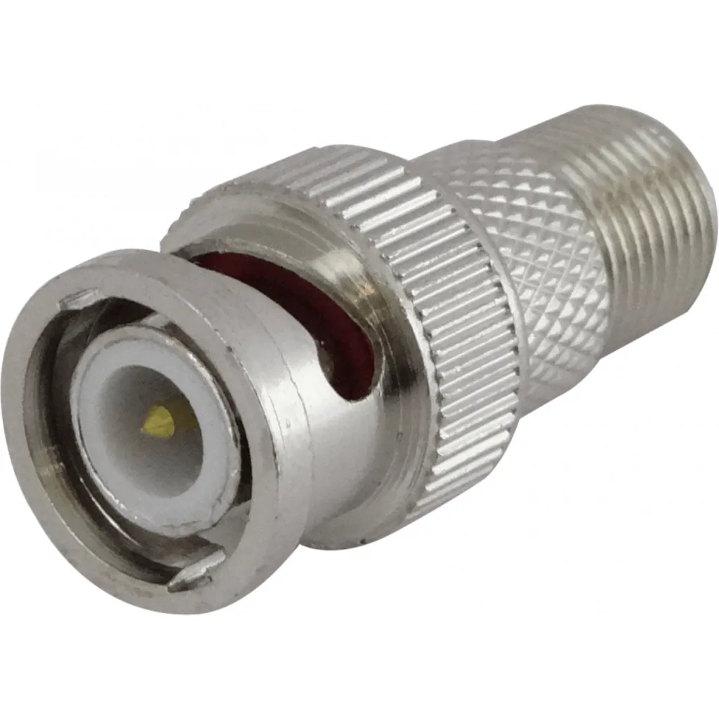 Copla F-Hembra a BNC-Macho Convertidor Coaxial F-BNC