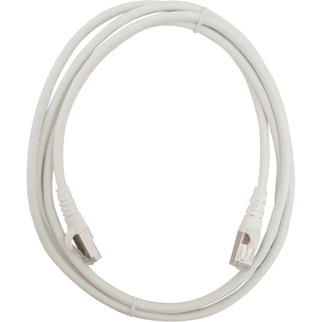 Imagen 3 de LINKMADE 2MT F/UTP CAT6 BLANCO LSZH CABLE PATCH MULTIFILAR INYECTADO