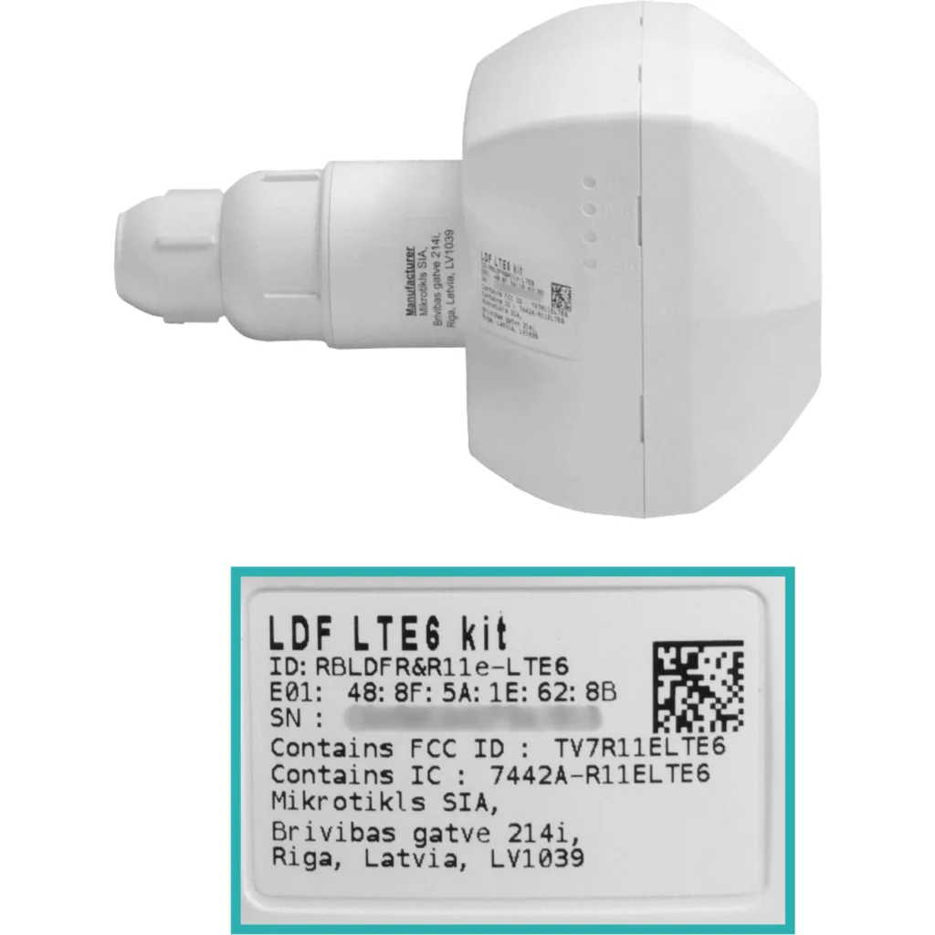 Imagen 6 de MIKROTIK CAT6 8dBi 300/50Mbps LTE 1-Sim 66o L3 1-100 inc24V