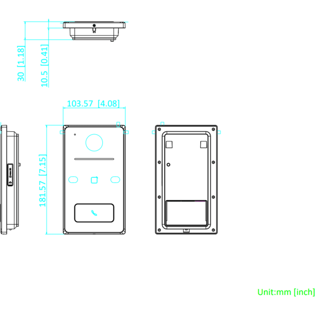Imagen 3 de Kit Video Portero IP Monitor Touch Hikvision Visualizacion Celular WIFI
