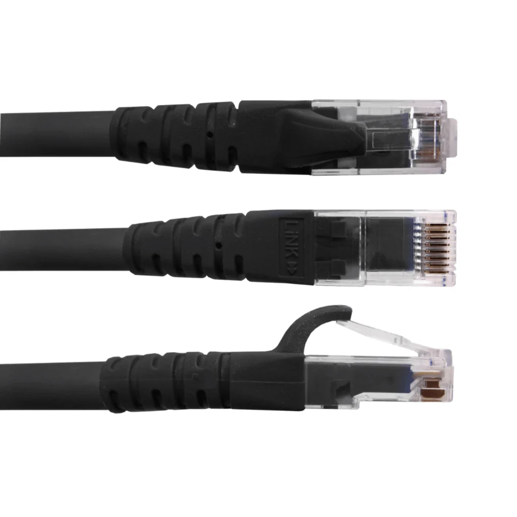 Imagen 2 de Cable de Red Linkmade CAT6 LSZH INYECTADO 20mts Color NEGRO