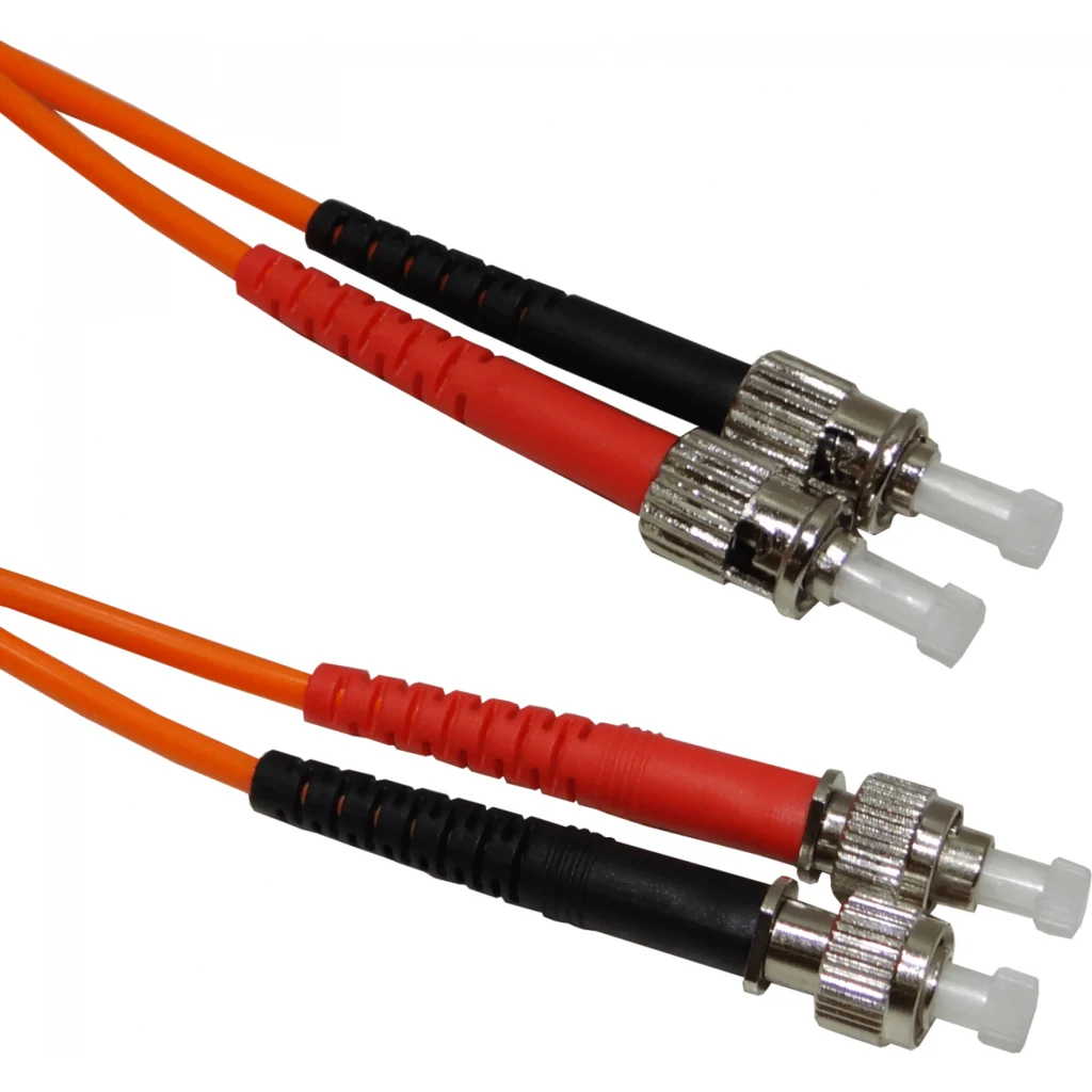 Imagen 1 de 5mt FC-ST OM1 Multimodo MM Duplex Jumper Fibra 62.5/125um LSZH