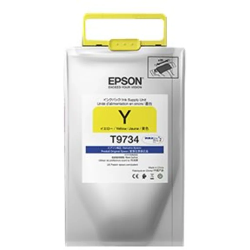 Cartridge Epson T973 Amarillo para Impresora Pro WF-C869R 22000 Páginas