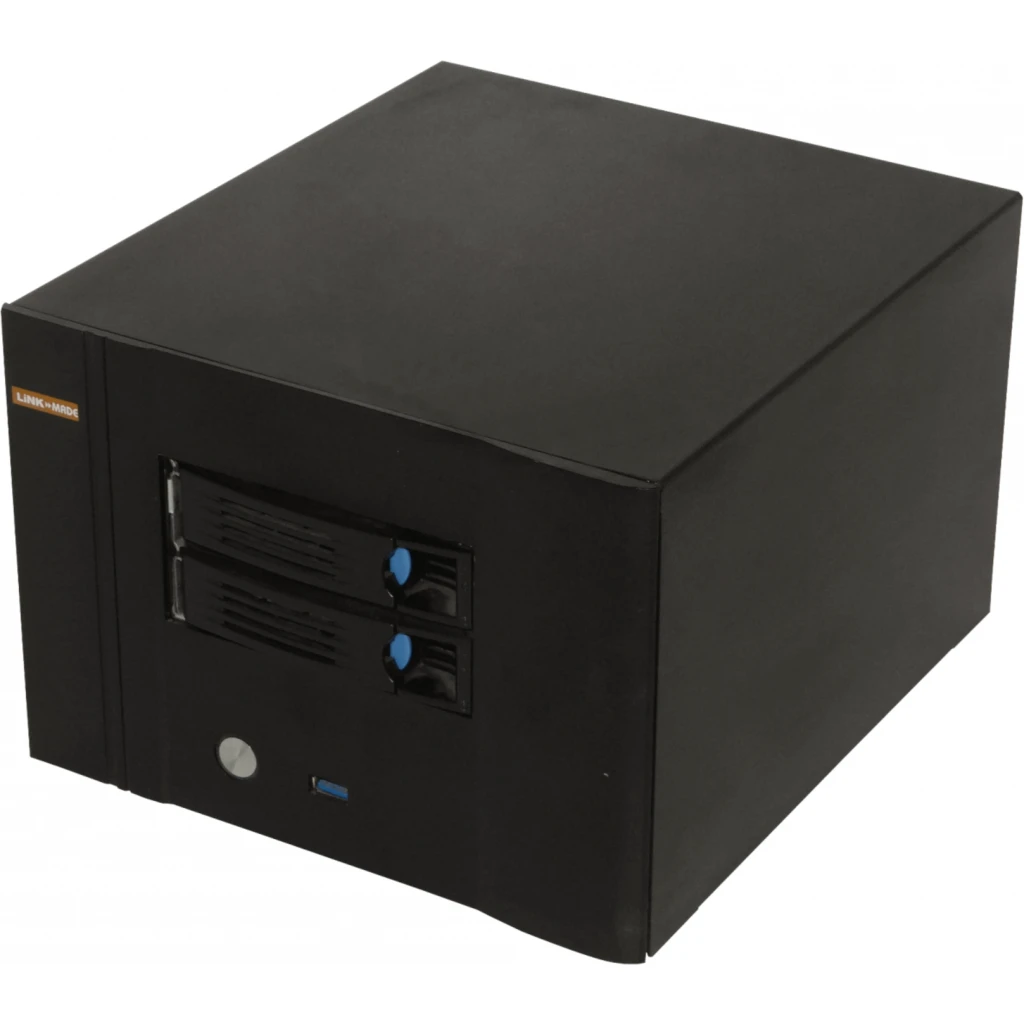 Imagen 1 de LINKMADE 2-HD-3.5-HOTSWAP 1-PCI 1-USB3 DESKTOP MINI-ITX REQ/FATX-1U