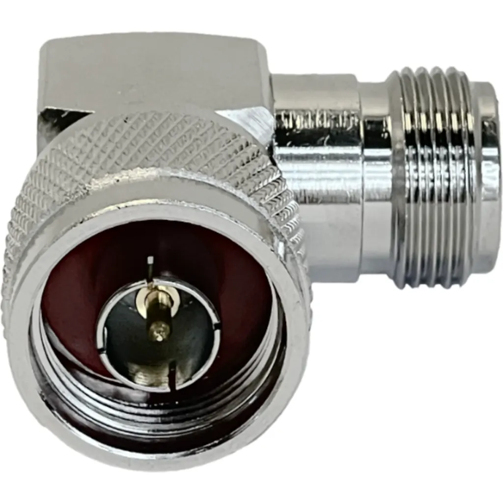 Imagen 2 de N-Hembra N-Macho Angulo-90o Adaptador Copla Coaxial