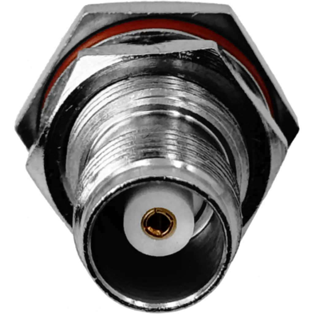 Imagen 1 de .TNC-Hembra LMR100 RG316 13mm-Diamet Panel Conector Crimpeable Coaxial