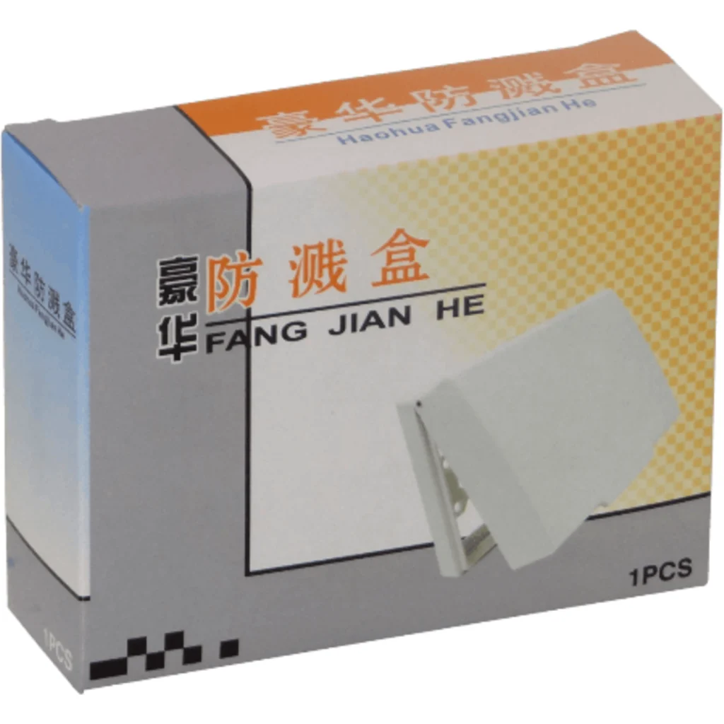 Imagen 5 de Cubierta Abatible Blanca 131x95mm para Placa Faceplate y Caja Chuqui