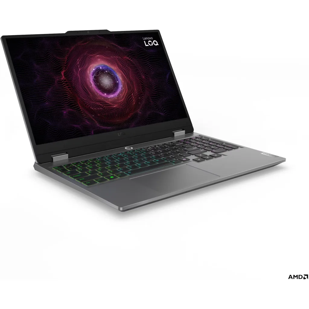 Imagen 1 de Notebook Lenovo LOQ 15ARP9 AMD R5 7235HS 8GB SSD 512GB 15.6" RTX 3050 6GB W11H (Nuevo, Caja Abierta)