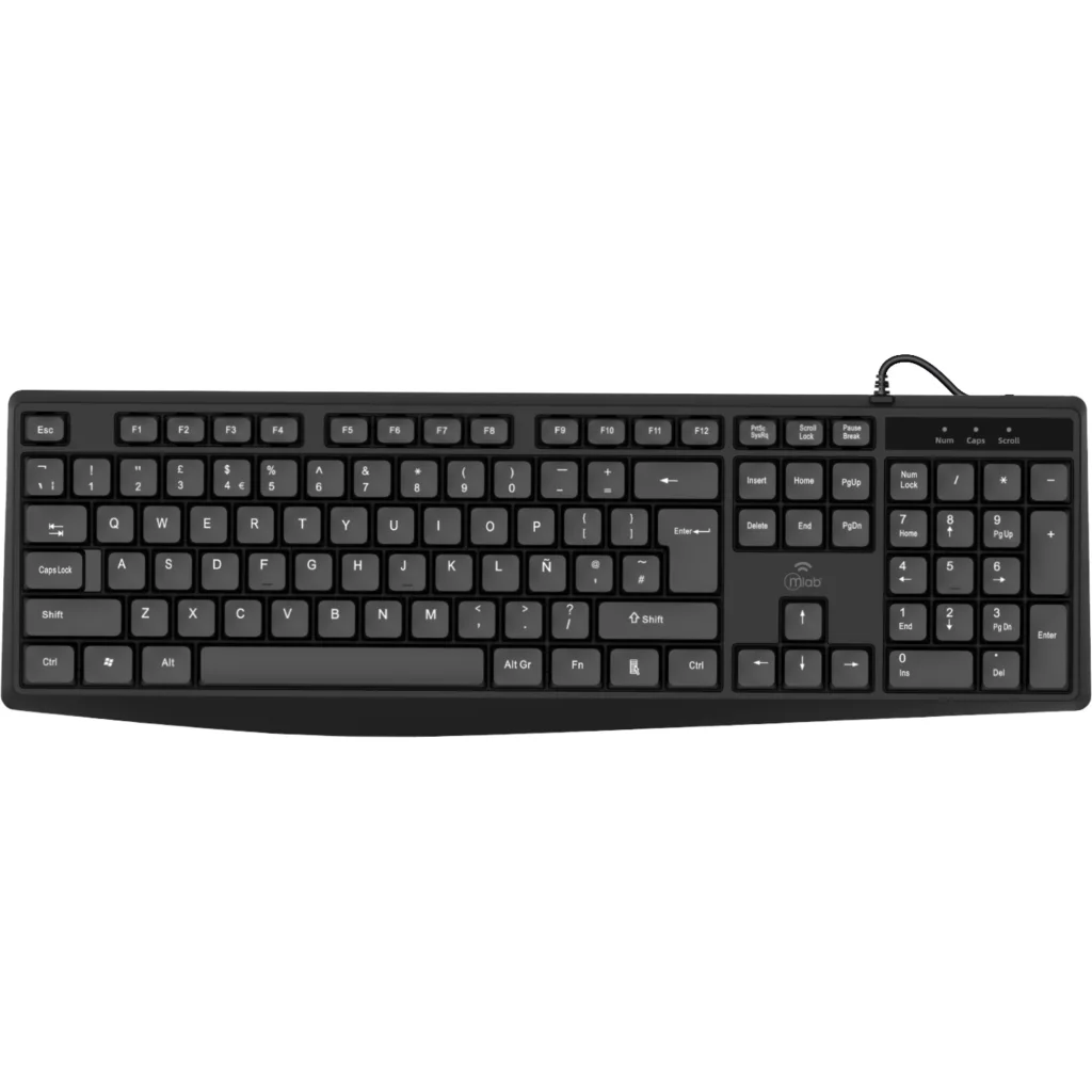 MLAB TECLADO CABLE USB WIRED K104U