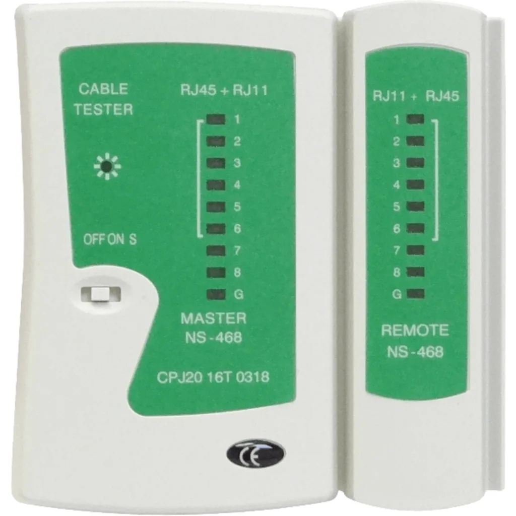 Imagen 4 de Tester RJ45 NS-468, RJ11 RJ12 RJ14 RJ25 8p8c 6c6c 6p4c 6p2c (req-Bat9V)