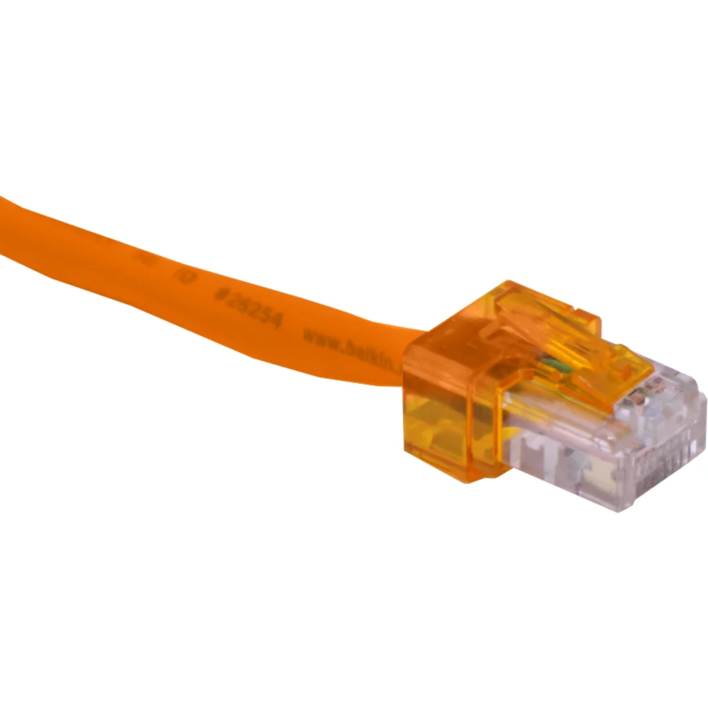 LINKMADE NARANJO MINI-CAPUCHON REPARADOR RJ45 BOLSA-10U.