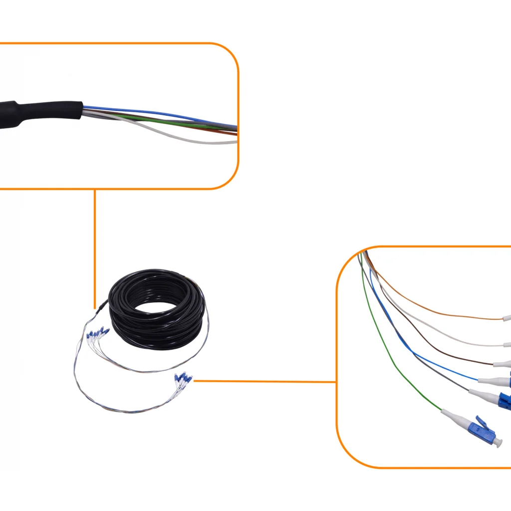 Imagen 2 de UBQ   FC-SM-100   Cable de F.O. Outdoor   Monomodo 30 mts