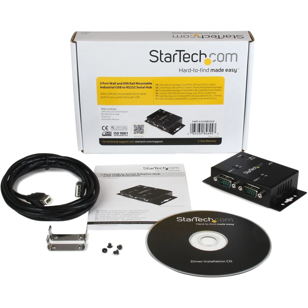 Imagen 4 de Adaptador Hub USB a 2x Serial DB9 FTDI