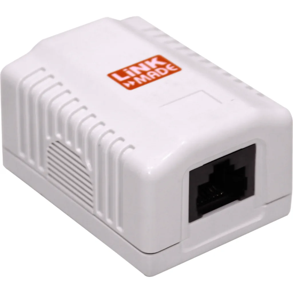 Imagen 4 de Roseta 1-RJ45 Cat5e UTP 66x49x25mm UL-NTW60300