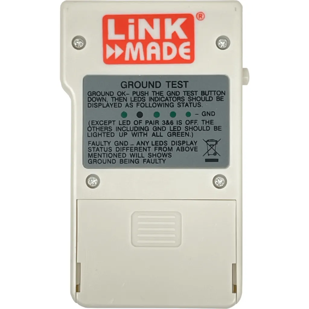 Imagen 6 de Tester Linkmade TL-101 Red Taiwan RJ45  s/bateria 9v
