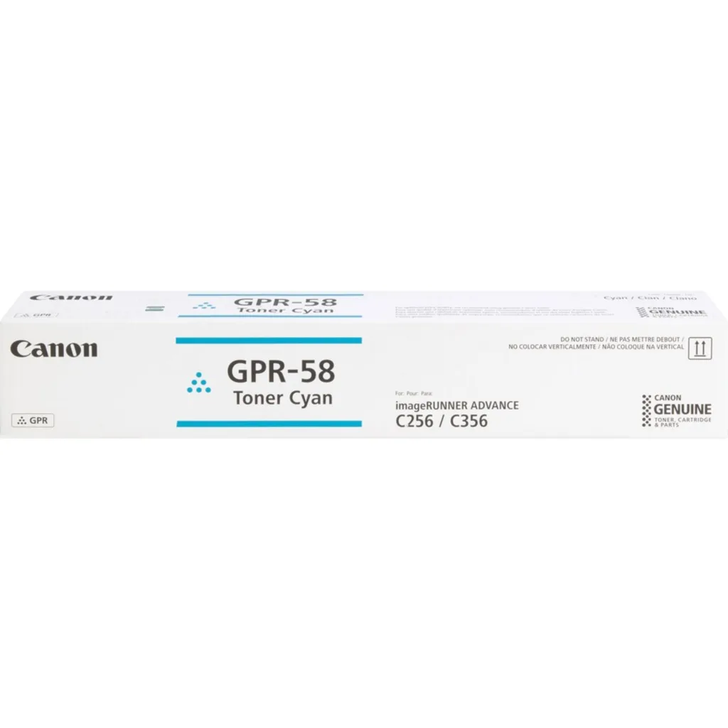 CANON TONER GPR 58 CIAN RENDIMIENTO 18000 PAGINAS