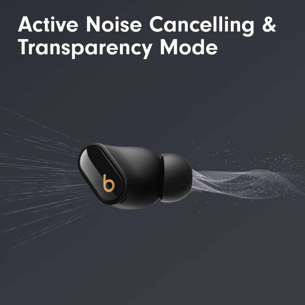 Imagen 1 de Audífonos Apple Beats Studio Buds+ Inalámbricos con Cancelación Ruido Negro/Oro
