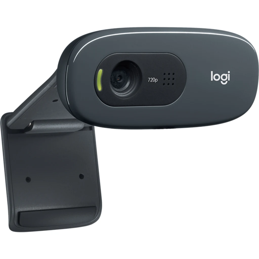 Imagen 2 de Cámara Web Logitech C270 HD 720p/30 fps Foco fijo Interfaz USB 2.0 Color Negro