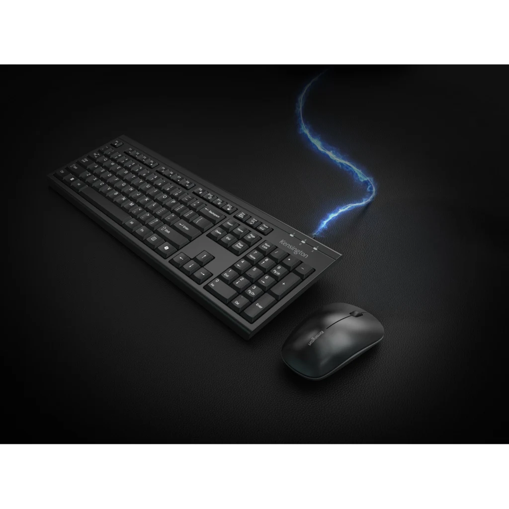 Imagen 6 de Kit Teclado Mouse Inalámbrico Kensington K75560ES Recargable Español RF Bt Negro