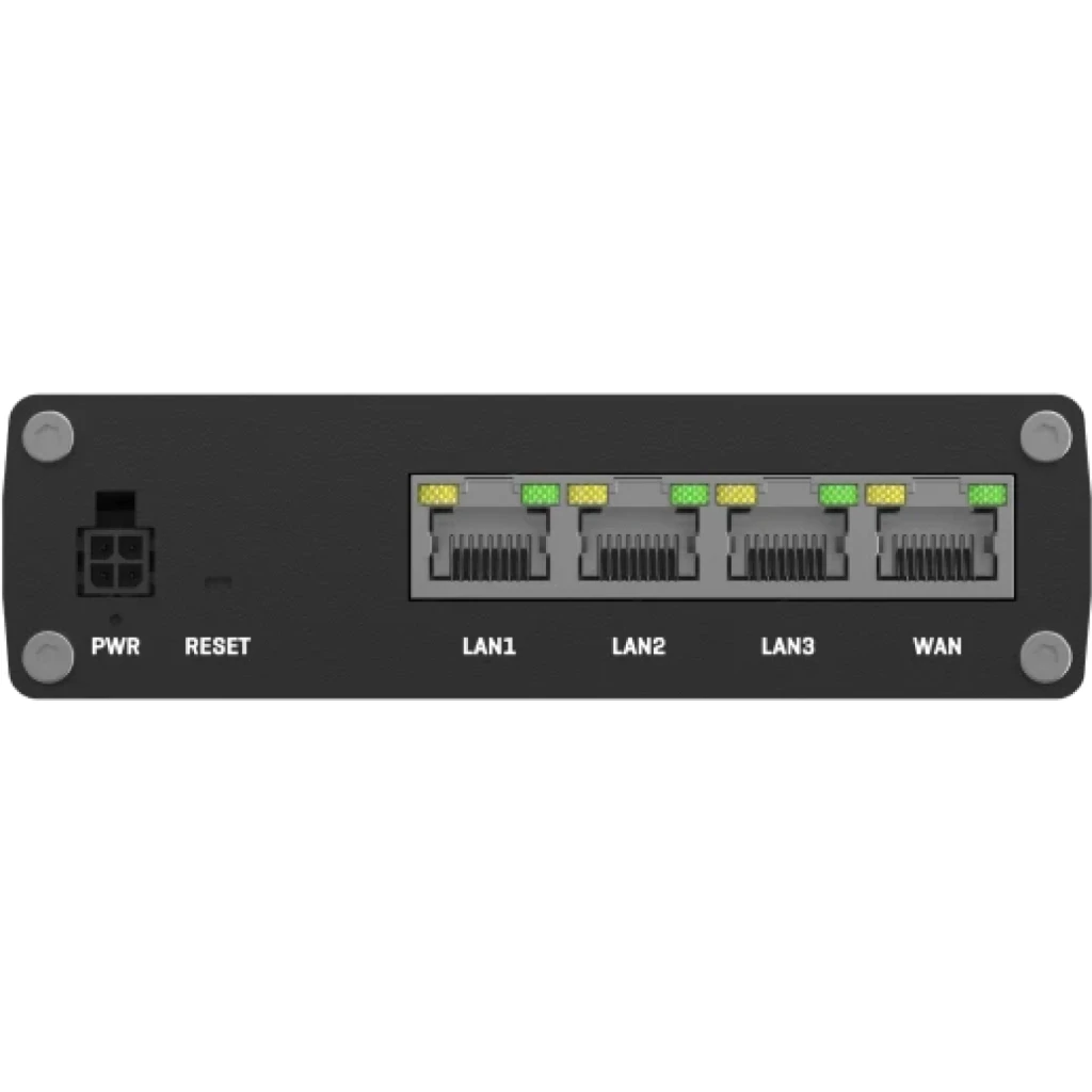 Imagen 4 de Router industrial con 4 puertos Gigabit, soporte para 128 VLAN, multiples VPN y 
