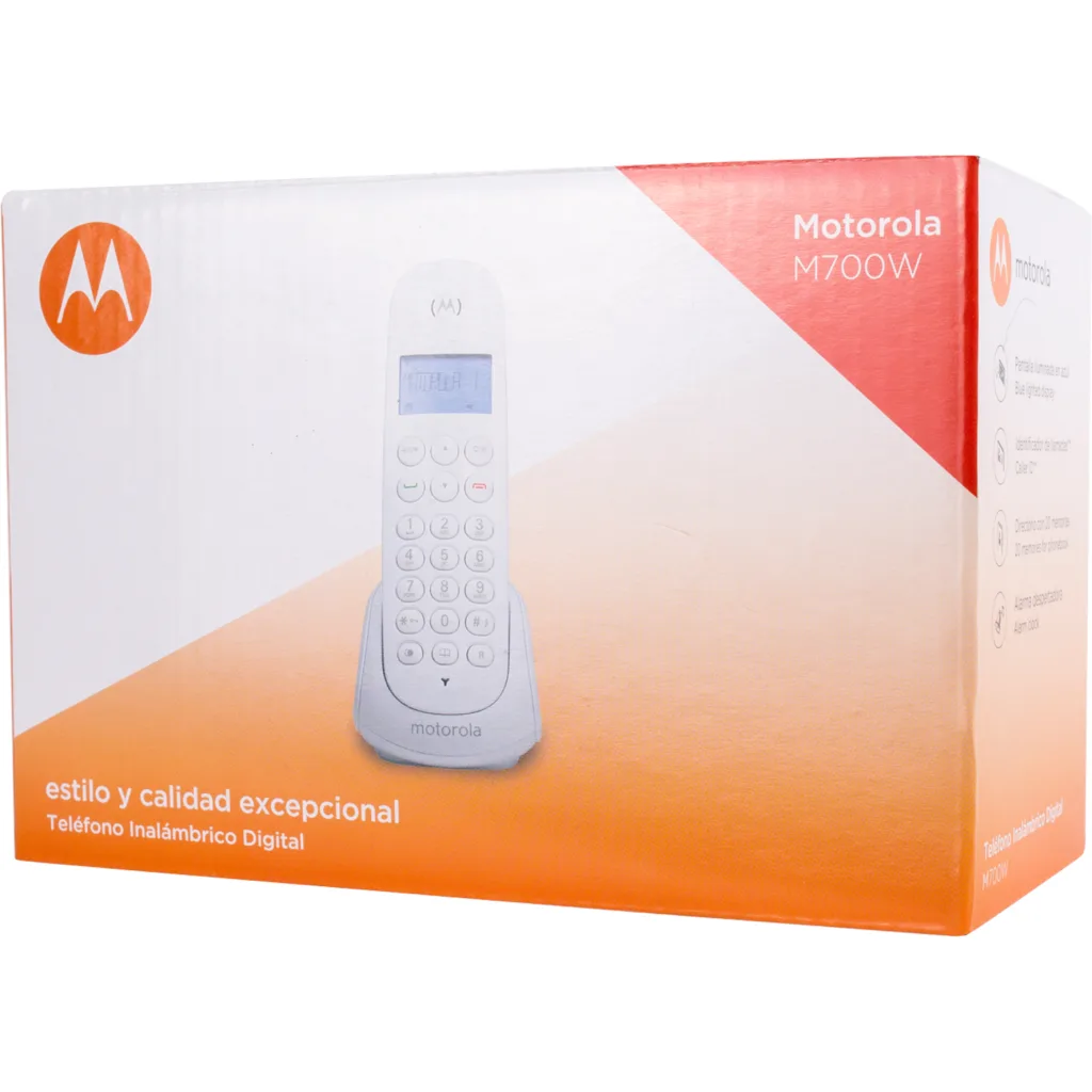 TELEF. INALAMBRICO DECT MOTOROLA BLANCO