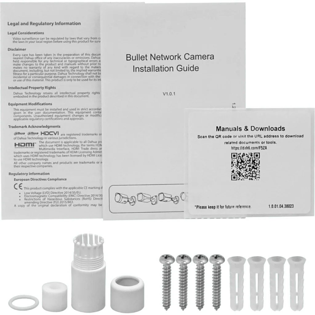 Imagen 1 de DAHUA Bala 4MP fijo-2,8mm IP67 PoE IR30mt Camara IP WizSense HFW2441S