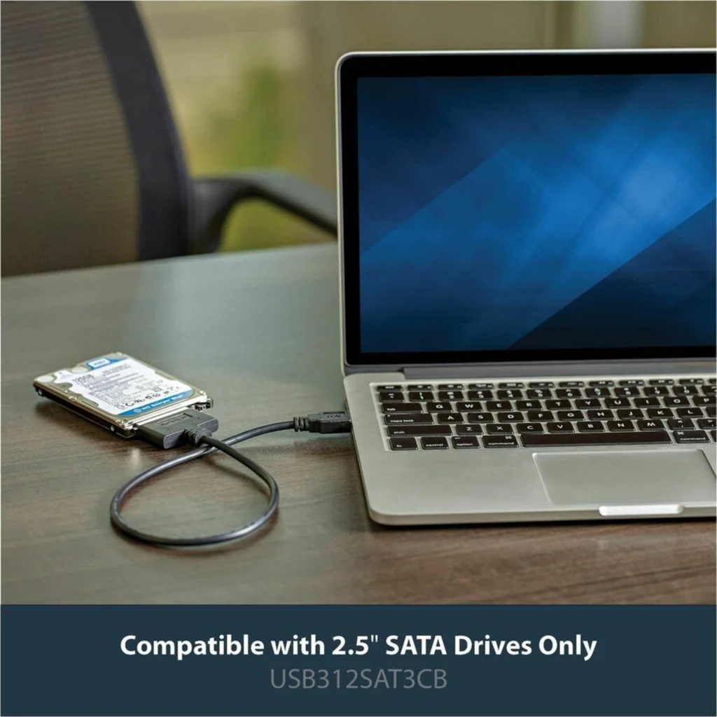 Imagen 4 de StarTech.com USB 3.1 Gen 2 (10Gbps) Adapter Cable for 2.5in SATA SSD/HDD Drives 