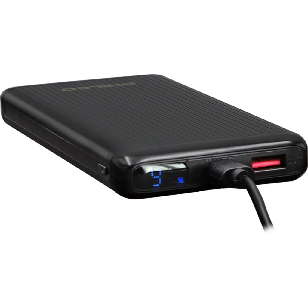 POWERBANK PHILCO 10.000MAH / PD 22.5W BLK PMA8124BK