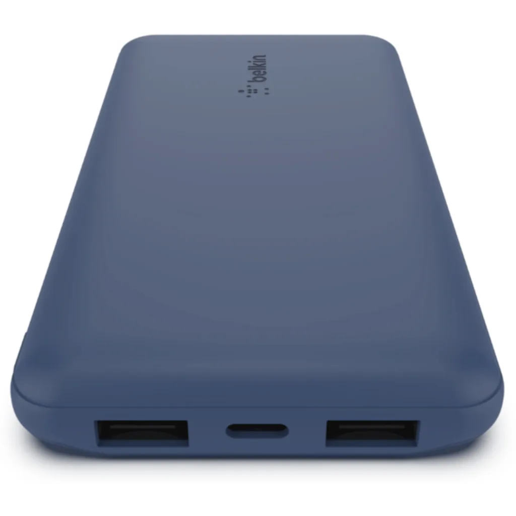 Imagen 3 de Power Bank Belkin 10.000mAh 18V Interfaz USB-C Salida USB-C 2*USB-A Color Azul
