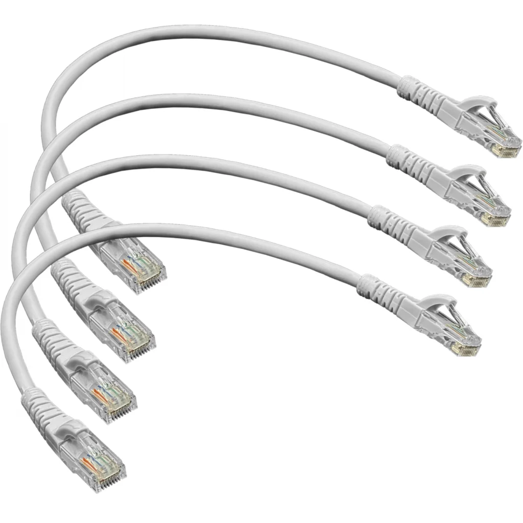 Imagen 3 de Cable de Red Linkmade Cat5e LSZH INYECTADO MULTIFILAR 4UN 30cm Color GRIS