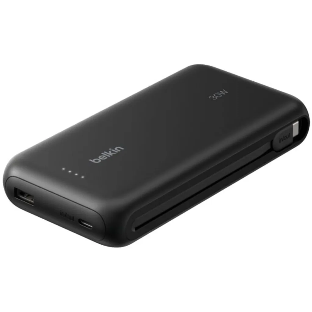 Imagen 1 de Bateria 20.000 mAh con cable USB-C para Nintendo Switch 2 negra