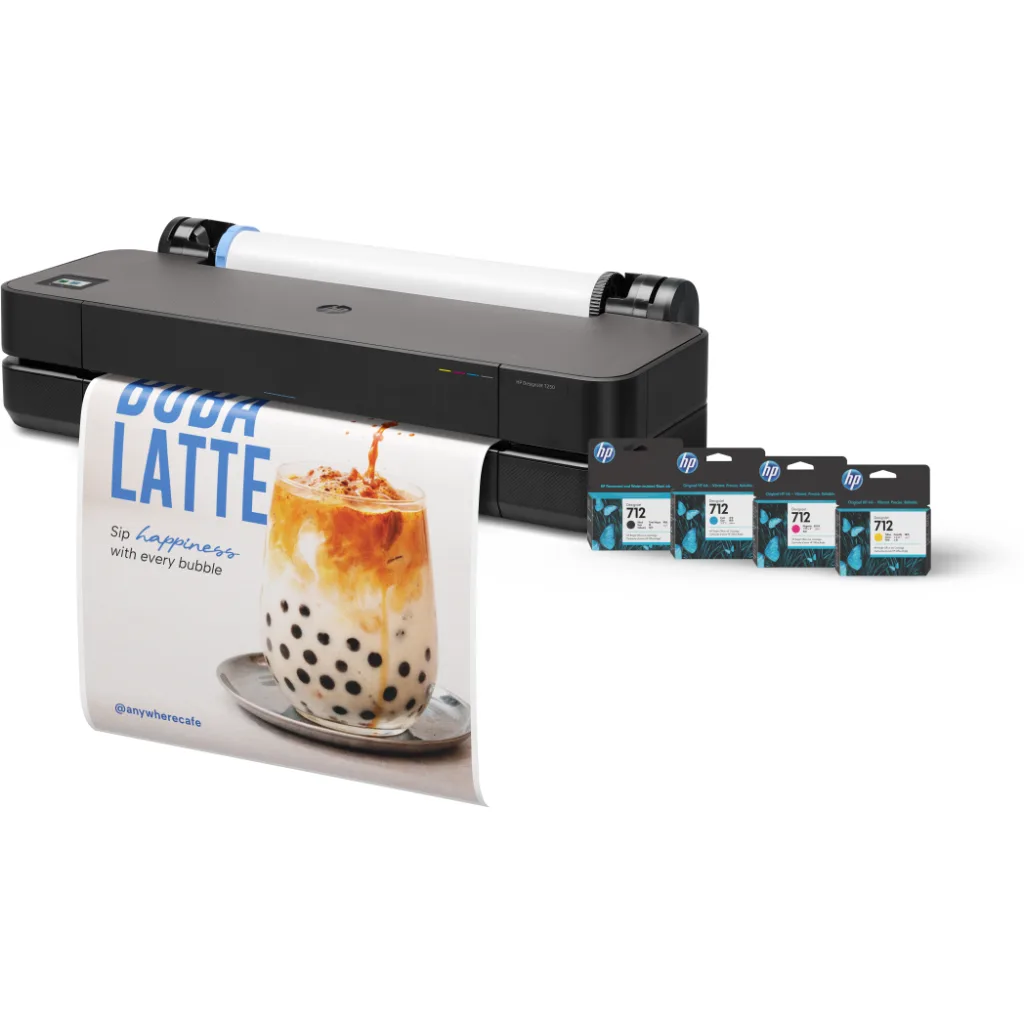 Imagen 1 de Plotter HP DesignJet T250 24" Inyección de Tintas color Ethernet USB 2.0 WiFi 