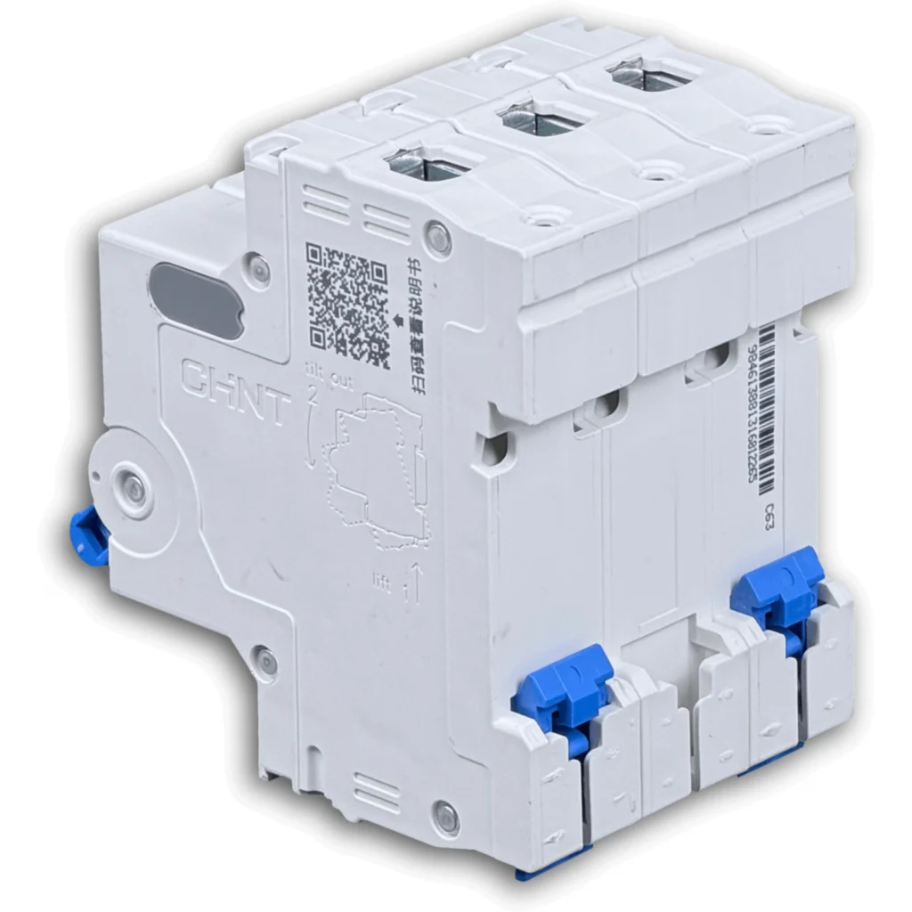 Imagen 4 de Trifasico 3x63A 15kA 230/400V Interruptor Termomagnetico C63 BKN-b