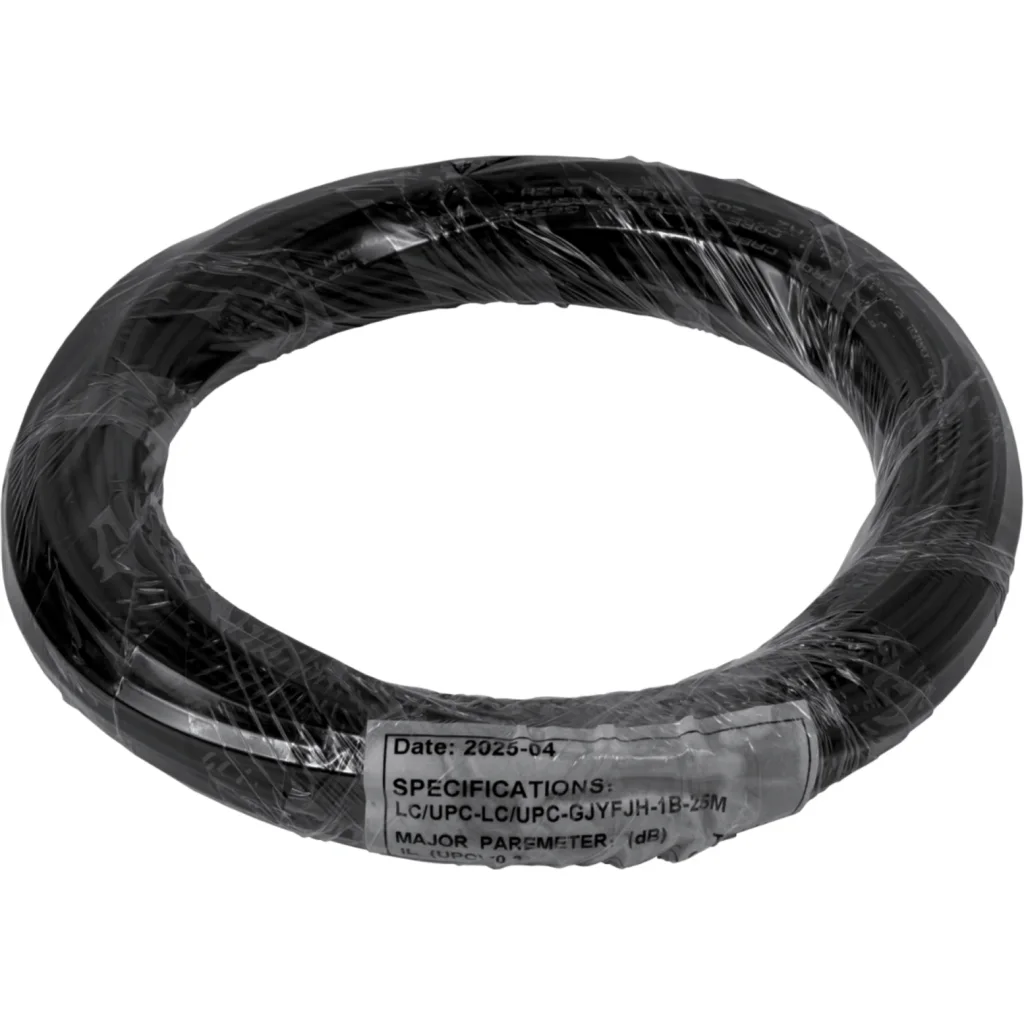 25mt 1-Fibra LC-LC MonoModo G657A2 SM Jumper Cable Exterior 3mm GJYFJH