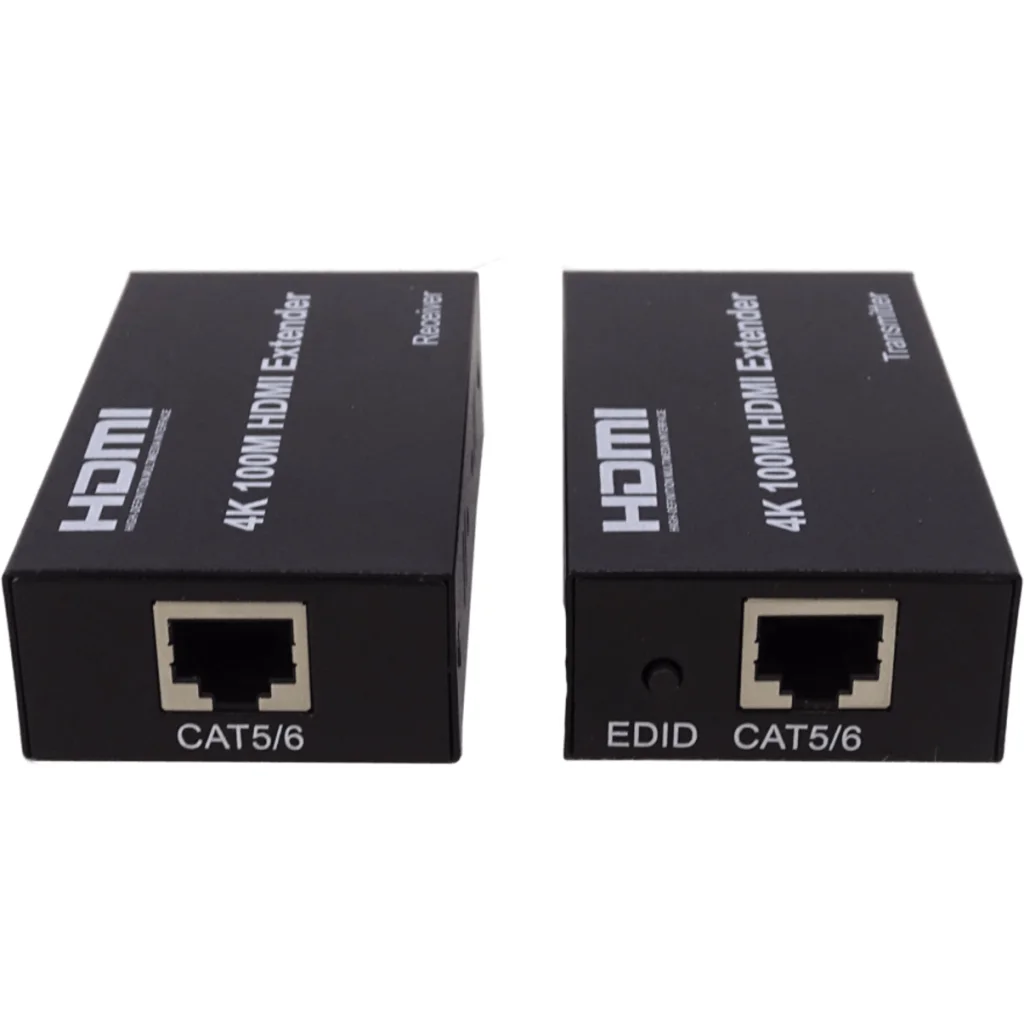 Imagen 3 de Extensión HDMI 4K a UTP CAT5E/CAT6 100mts inc-5V-1A