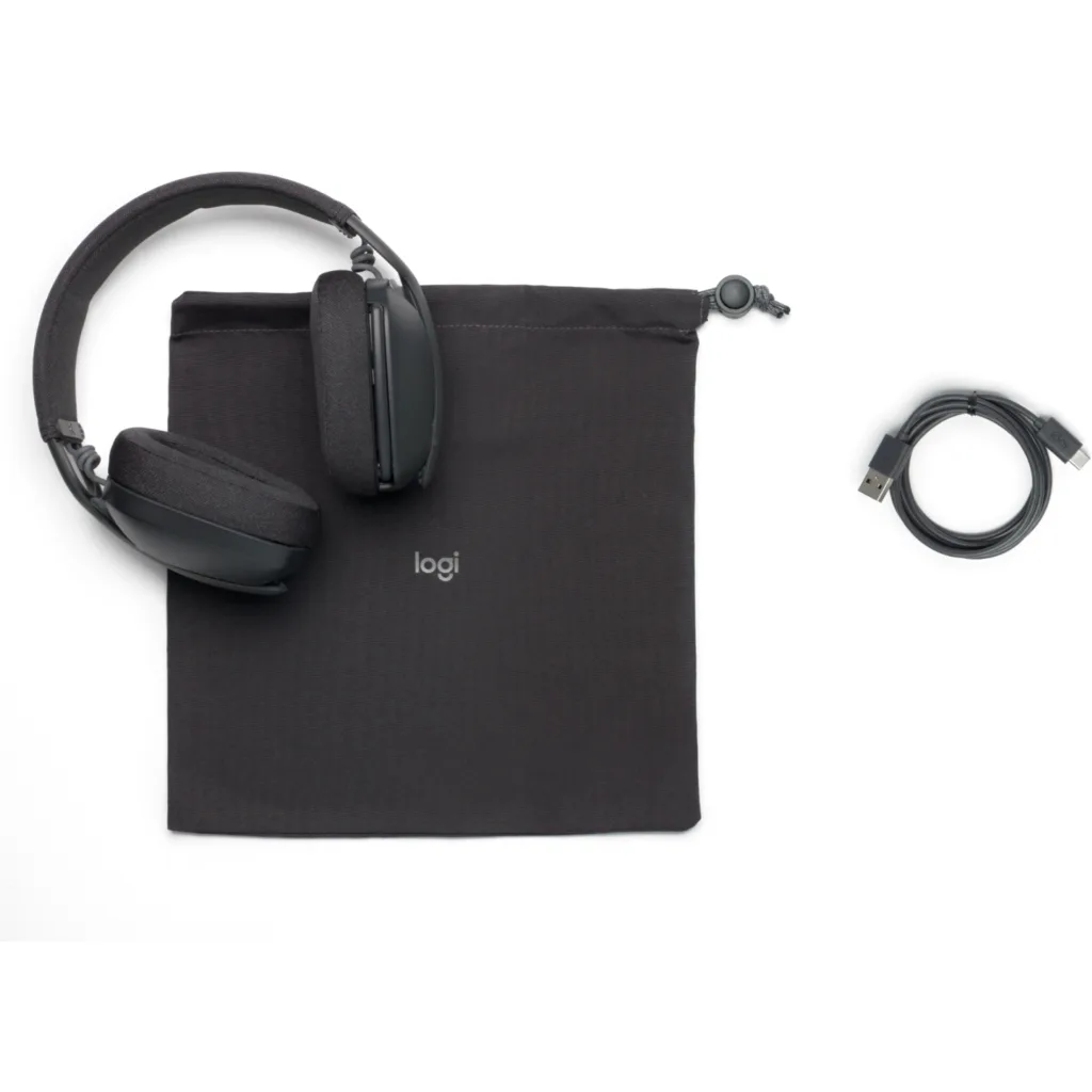 Imagen 7 de Audífonos Inalámbricos Logitech Zone Vibe 100, Over-Ear Mic/Boom BT5.2 Grafito