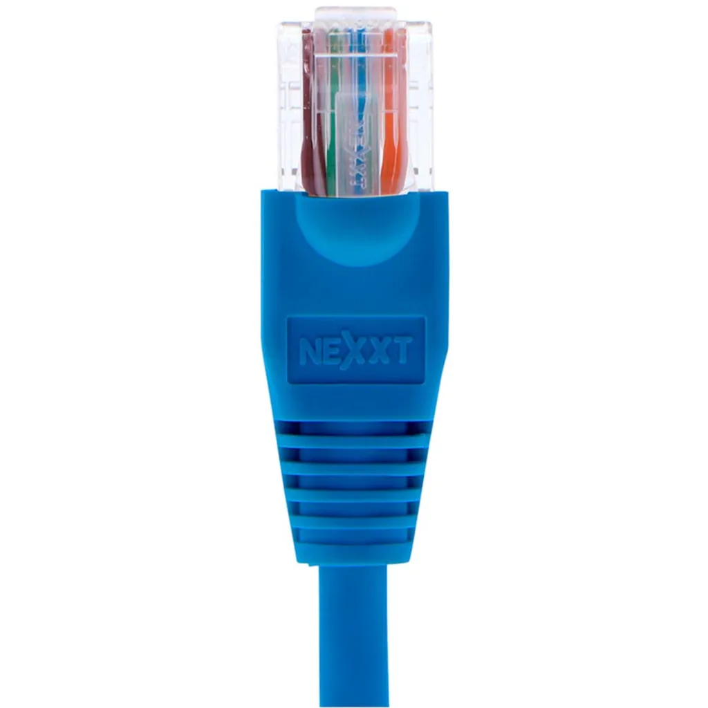 Imagen 1 de Cable de Red Nexxt Cat5e Longitud 3 Metros Color AZUL