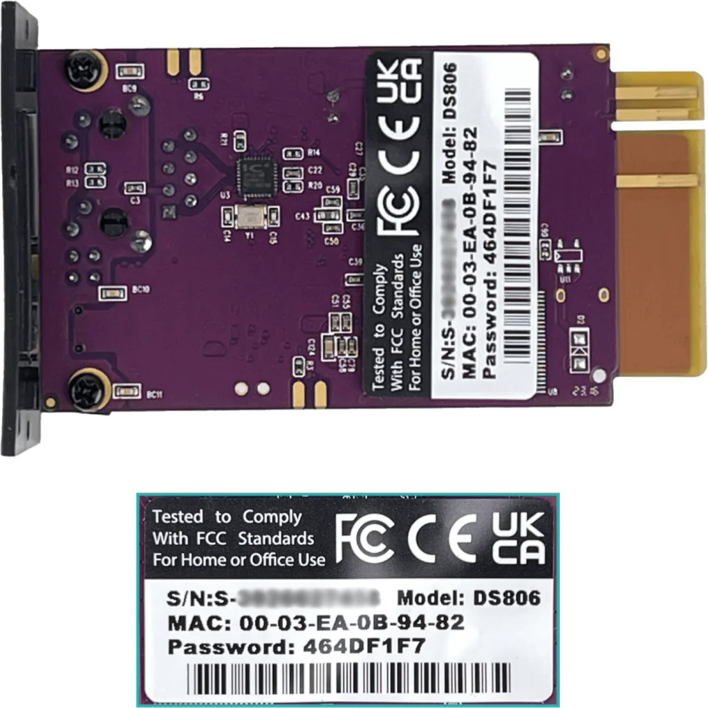 Imagen 1 de ENERSAFE Tarjeta SNMP Monofasica p/ESOLT-E 1-40KVA IP 1-100 USB-Mini