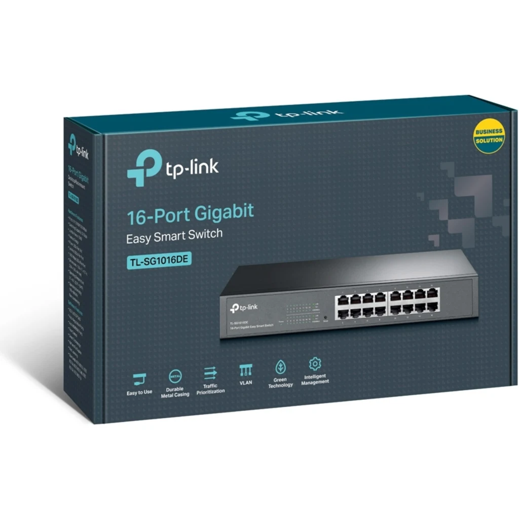 Imagen 3 de TL-SG1016DE SWITCH TPLINK 16-PORT GIGABIT EASY SMART