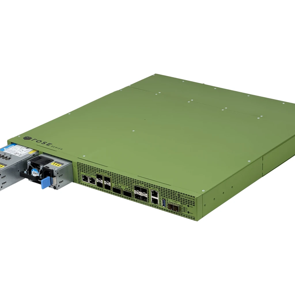 Imagen 3 de MIKROTIK 20-NVMeU.2 2-10G 4-SFP+ 4-SFP28 2-QSFP28 SFF-8644 ROSE Server