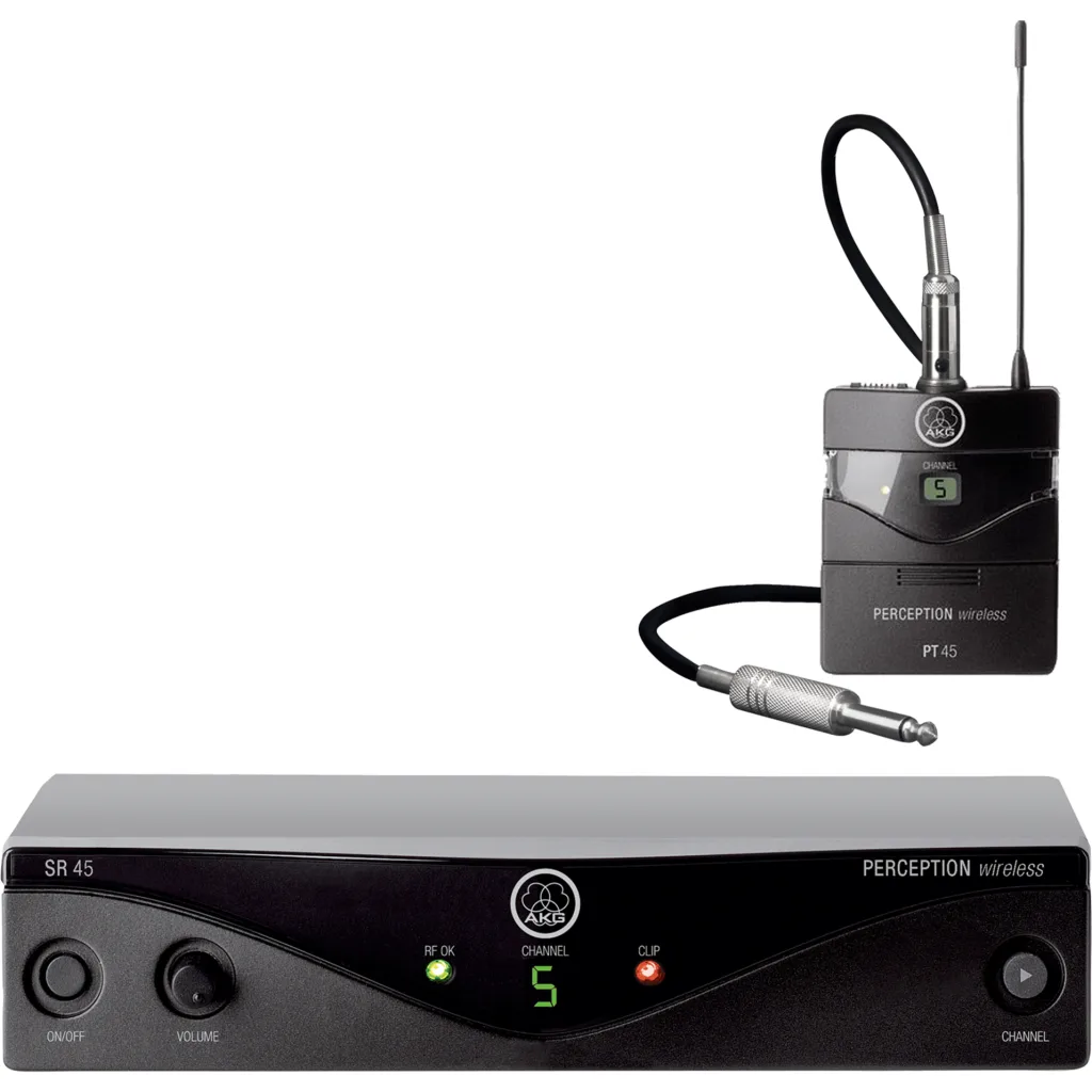 AKG Perception Wireless 45 - Micrófono Inalámbrico Profesional para Músicos