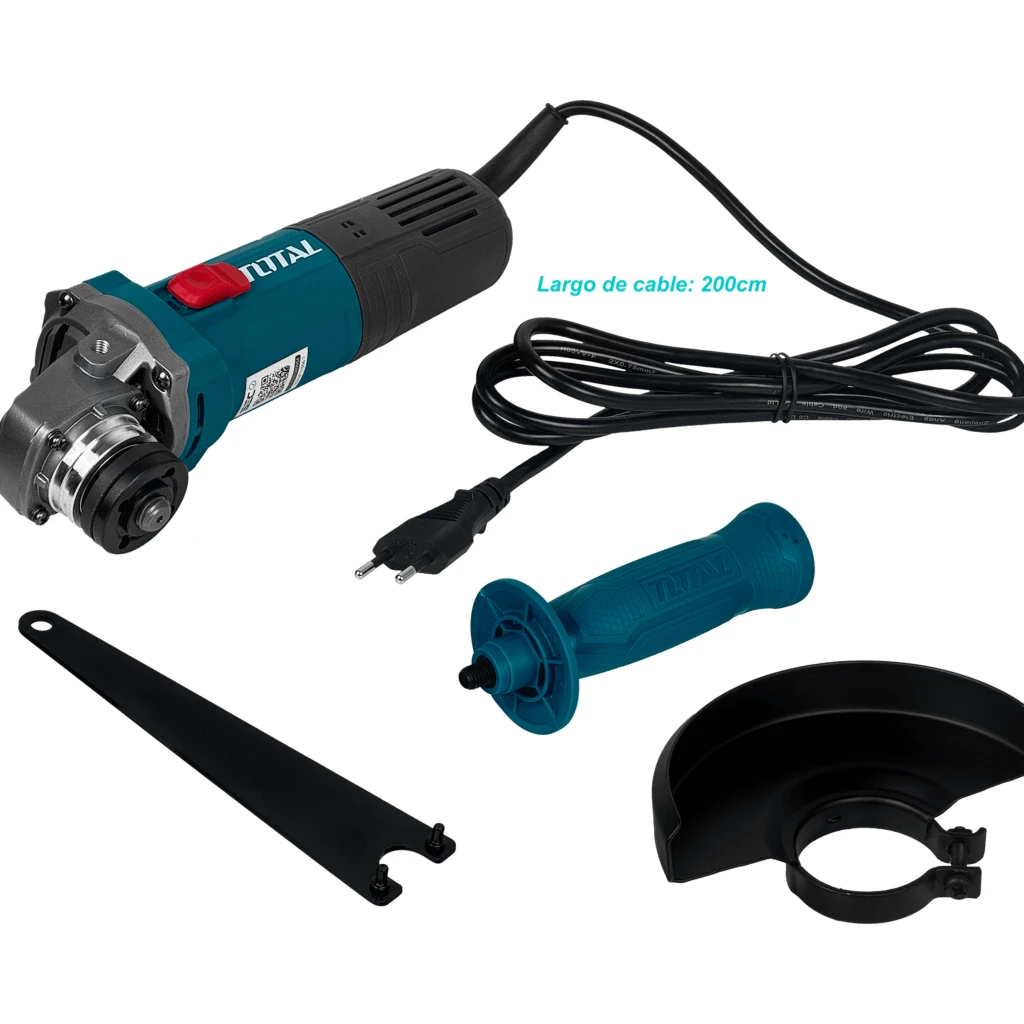 Imagen 4 de TOTAL 115mm 4-1/2pulgadas Esmeril 750W 240VAC M14 Indust TG10711556-7
