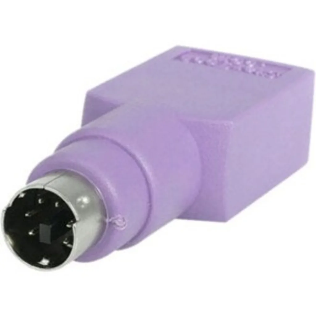 Imagen 5 de Adaptador Teclado USB a conector PS/2 PS2 MiniDIN - Hembra USB - Macho Mini-DIN