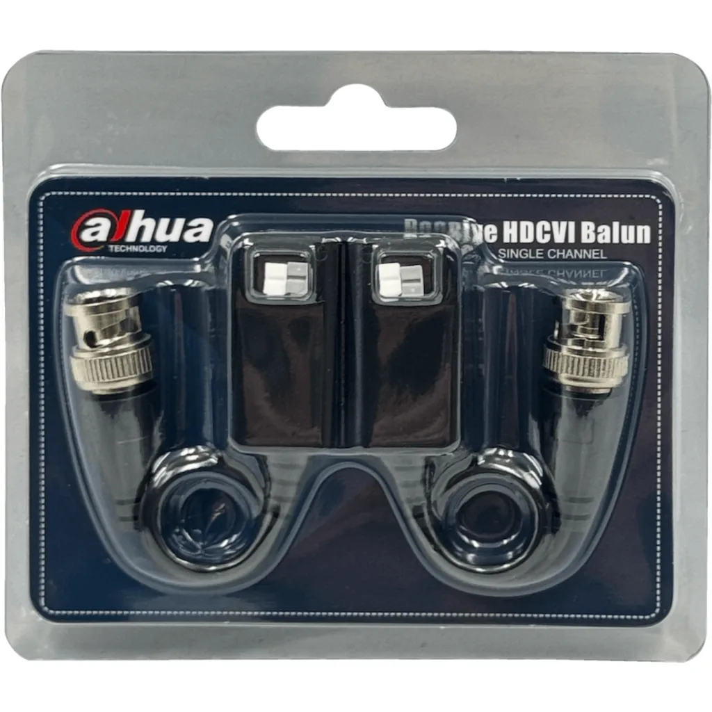 Imagen 2 de DAHUA 2MP Video Balun 1-Par Pin-Push CAT5E/6 Pasivo CCTV BNC-Macho