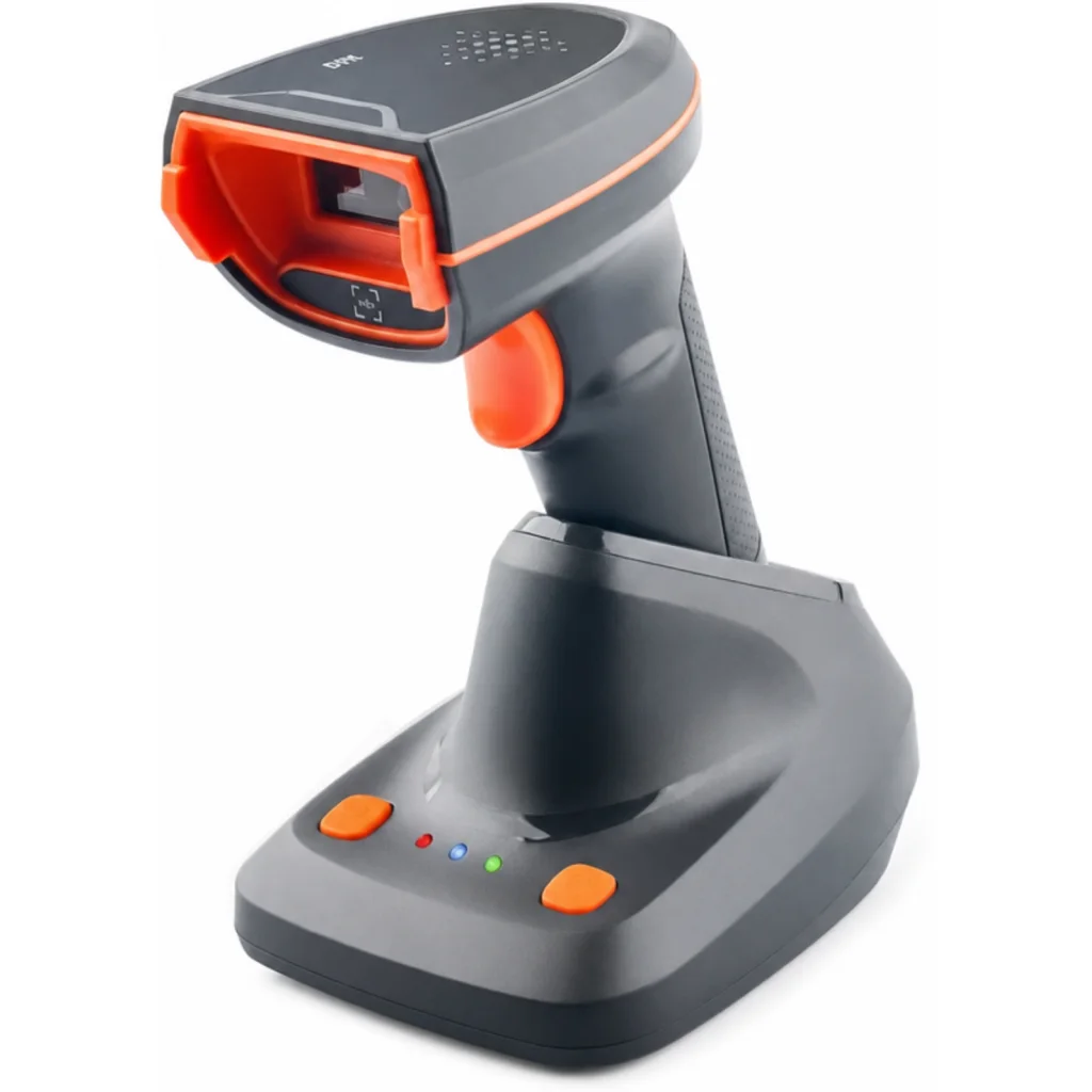 Lector Código de Barra DS6580HB-2D 2D OCR  Bluetooth con Stand y Cargador 