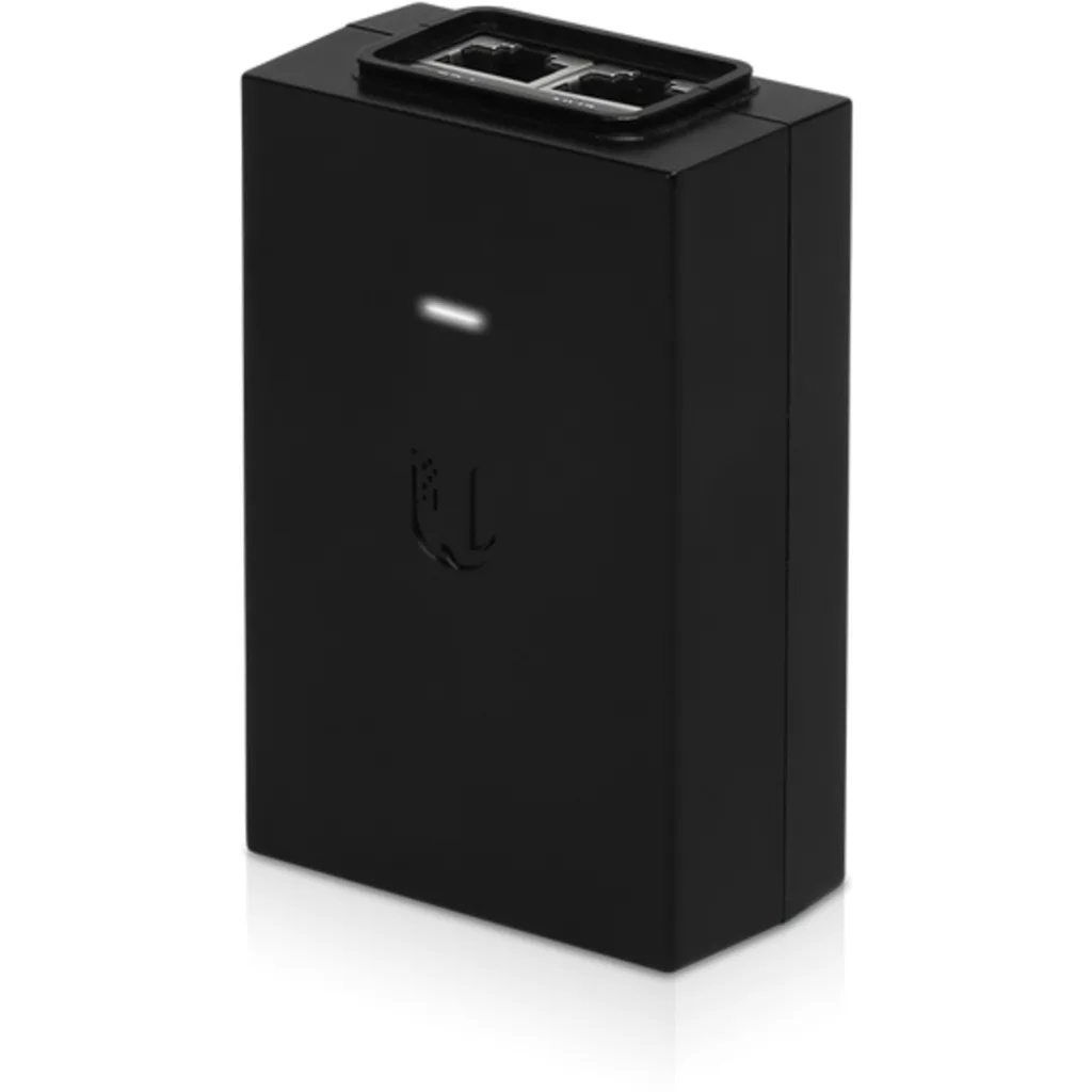 Power Injector Ubiquiti POE-48-24W-G. POE 48V 24W 0.5A 1xGig 2-RJ45