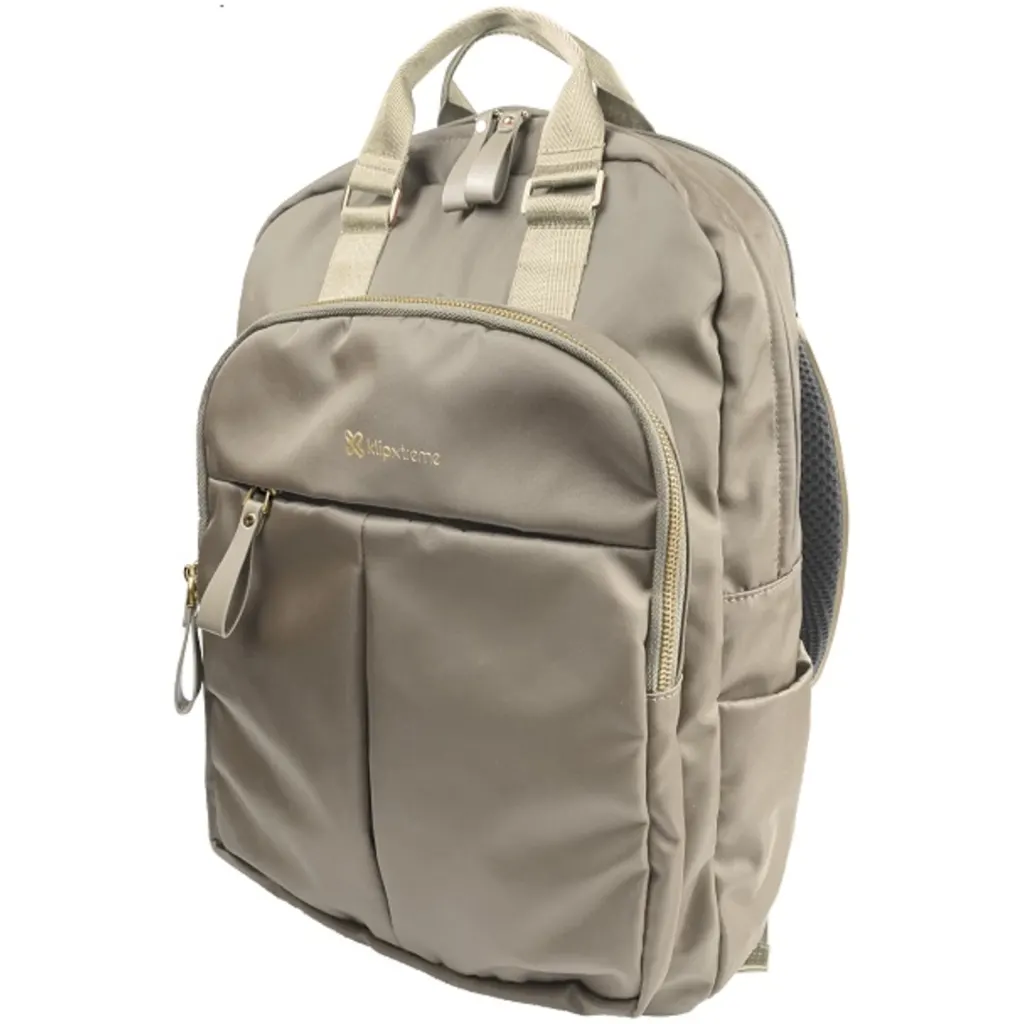 Imagen 1 de Mochila Notebook KlipX KNB-468KH Para Noteboks de Hasta 15.6" Color Khaki