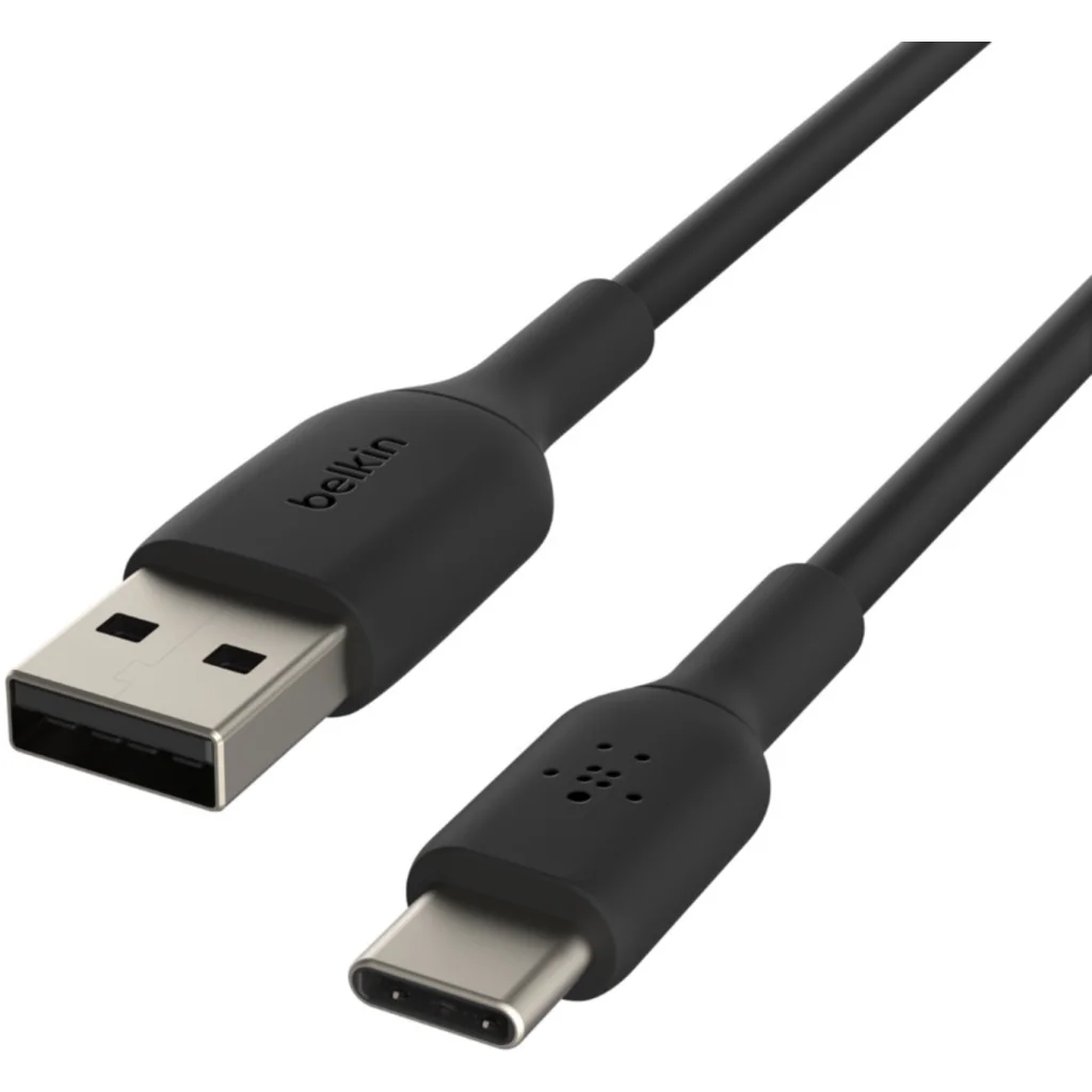 Cable de Carga Belkin USB-C a USB-A Longitud 1 metro Color Negro
